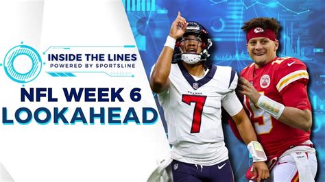 nfl lines week 6|early week 6 nfl lines.